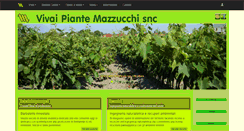 Desktop Screenshot of mazzucchivivai.it